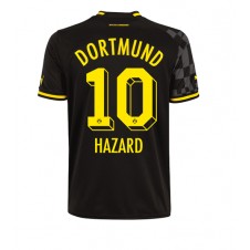 Borussia Dortmund Thorgan Hazard #10 Bortatröja 2022-23 Korta ärmar